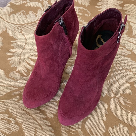 🎉SALE🎉🎰Sam Edelman wedge ankle boots🌟 - Picture 3 of 8